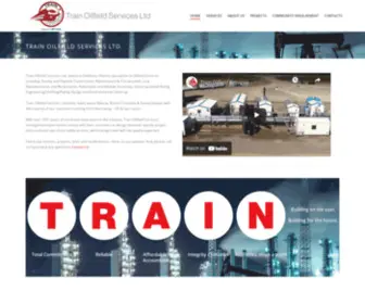 Trainoil.ca(Train Oilfield Services) Screenshot