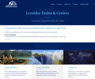 Trains-AND-Cruises.com(Lernidee Trains & Cruises) Screenshot