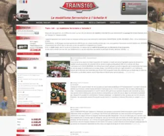 Trains160.com(Trains 160) Screenshot