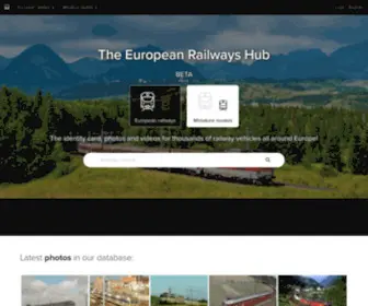 Trainsdepot.org(The European Hub for Railway & Train Enthusiasts) Screenshot