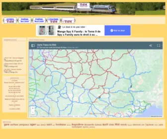 Trainsdumidi.com(Les trains du Midi) Screenshot