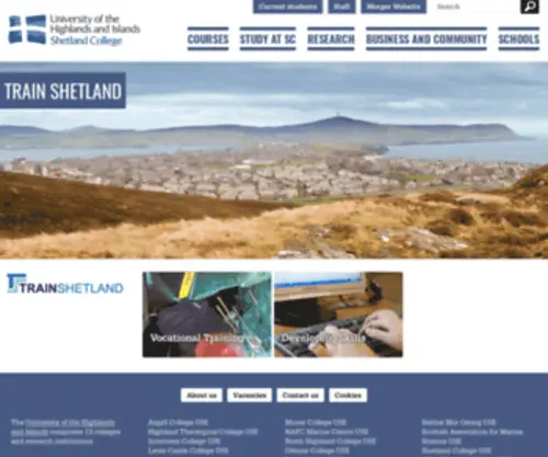 Trainshetland.com(Train Shetland) Screenshot