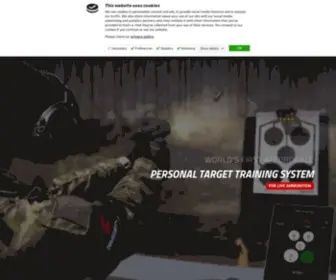 Trainshot.com(Trainshot Smart Target Shooting Systems) Screenshot