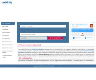 Trainstatusinfo.in(Indian Railways Live Train Running Status) Screenshot