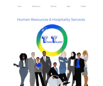 Traintalent.org(Customer Service Training & Hospitality Services) Screenshot