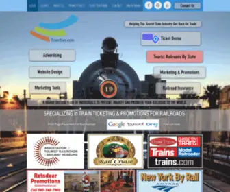 Traintixs.com(Train Excursion Ticketing & Promotions) Screenshot