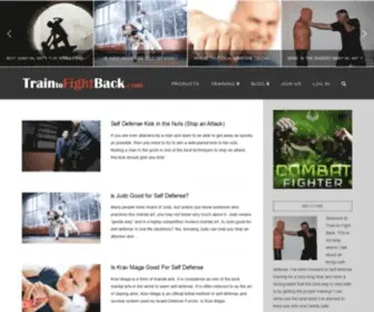 Traintofightback.com(Fight Back) Screenshot