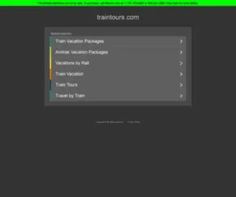 Traintours.com(Traintours) Screenshot
