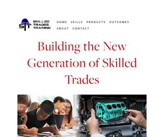 Traintrades.com(Skilled Trades Training) Screenshot