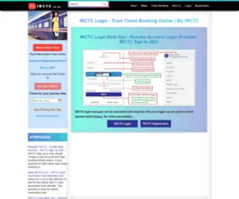 Traintravelindia.com(Train Ticket Booking Online) Screenshot