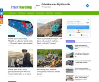 Traintraveling.com(Train Traveling) Screenshot