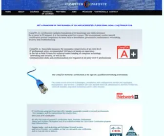 Trainus.com(Computer Institute) Screenshot