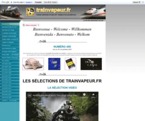 Trainvapeur.fr(SÉLECTIONS) Screenshot