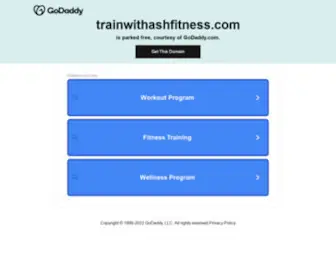 Trainwithashfitness.com(Trainwithashfitness) Screenshot