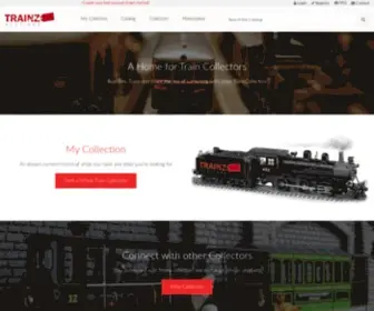 Trainzauctions.com(Collectible Model Trains for Hobbyists) Screenshot