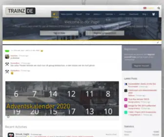 Trainz.de(Die Community rund um Trainz) Screenshot