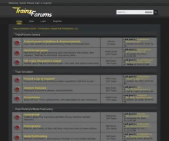 TrainzForums.com(Trainz Discussion Forum) Screenshot