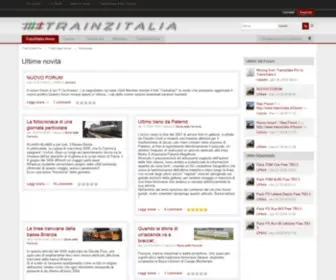Trainzitalia.com(Trainzitalia) Screenshot