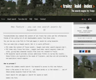 Trainzkuidindex.com(Enter the kuids) Screenshot
