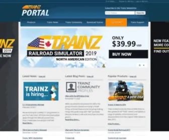 Trainzportal.com(Trainz Portal) Screenshot
