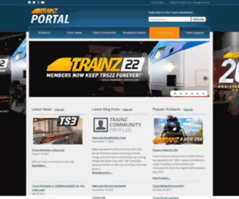 Trainzsimulator.com(Trainz Portal) Screenshot