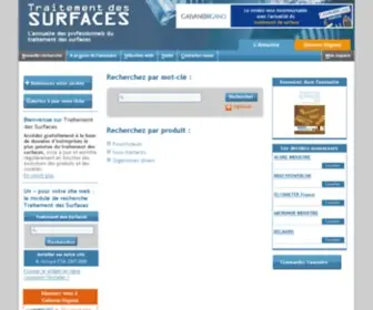 Traitement-Des-Surfaces.com(Traitement des Surfaces) Screenshot