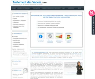 Traitementdesvarices.com(Varices) Screenshot