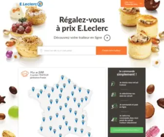 Traiteur.leclerc(E.Leclerc TRAITEUR) Screenshot