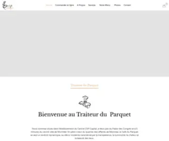 Traiteurduparquet.com(Traiteur du Parquet) Screenshot