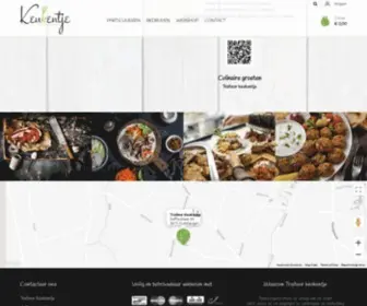 Traiteurkeukentje.be(Traiteur Keukentje) Screenshot