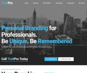 Traitpro.com(Affordable Branding by the Professionals) Screenshot