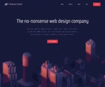 Trajectorywebdesign.com(Get your website made the way it should be) Screenshot