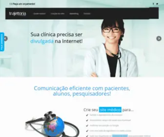 Trajettoria.com(Marketing Médico e Institucional com Eficiência) Screenshot