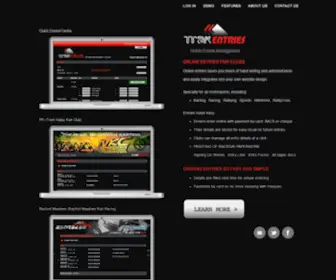 Trakentries.co.uk(Race Event Management System) Screenshot
