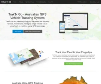 Trakngo.com.au(Australian GPS Vehicle & Fleet Tracking System) Screenshot