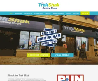 Trakshak.com(The Trak Shak) Screenshot