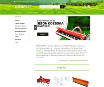 Traktor.com.pl(Największy importer małych traktorów japońskich marek) Screenshot