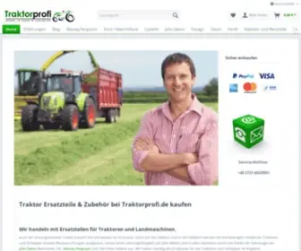 Traktorprofi.de(Traktor Ersatzteile & Zubehör im Shop) Screenshot