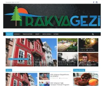 Trakyagezi.com(Trakya Gezi) Screenshot