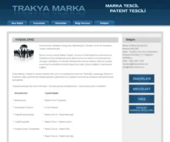 Trakyamarka.com(Trakya Marka) Screenshot