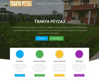 Trakyapeyzaj.com(Trakya Peyzaj) Screenshot