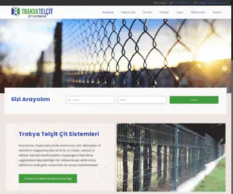 Trakyatelcit.com(Trakya Telçit Çit Sistemleri) Screenshot