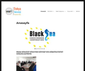 Trakyatto.com(Trakya Teknoloji Transfer Ofisi) Screenshot