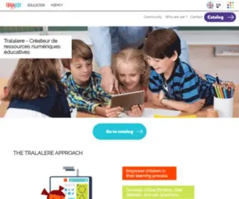 Tralalere.net(Créateur de contenus numérique éducatifs) Screenshot