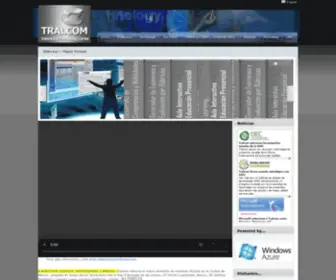 Tralcom.com(Interactive Knowledge Carrier) Screenshot