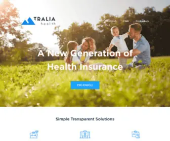 Traliahealth.com(Tralia Health) Screenshot