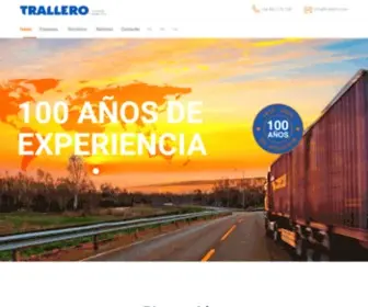 Trallero.com(Pide presupuesto de mudanzas online) Screenshot