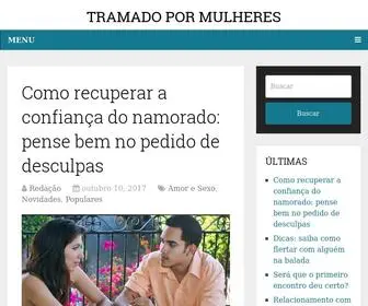 Tramadopormulheres.com.br(Tramado por Mulheres) Screenshot