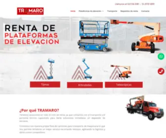 Tramaro.com(Soluciones en equipo de altura) Screenshot