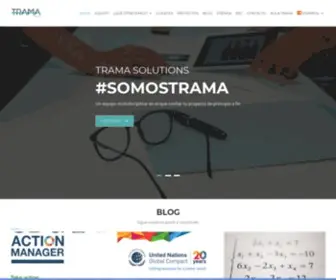 Tramasolutions.com(Trama Solutions) Screenshot